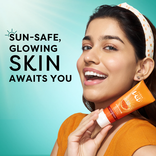 Spf 50 sunscreen with vitamin c